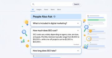 People Also Ask (PAA) SEO Example in Google Search Results