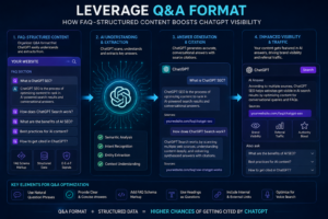 FAQ structured content optimized for ChatGPT SEO and answer engine optimization