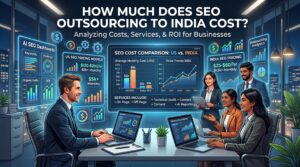 SEO outsourcing to india cost comparison between US companies and Indian SEO agencies in 2026