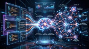 Visualizing transition from structured FAQ schema to entity-based AI semantic search system