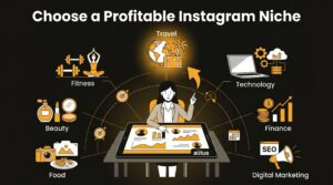 Creator selecting a focused Instagram niche for long-term monetization success
