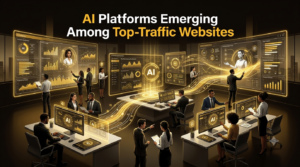 Artificial intelligence platforms becoming major traffic destinations in the United States