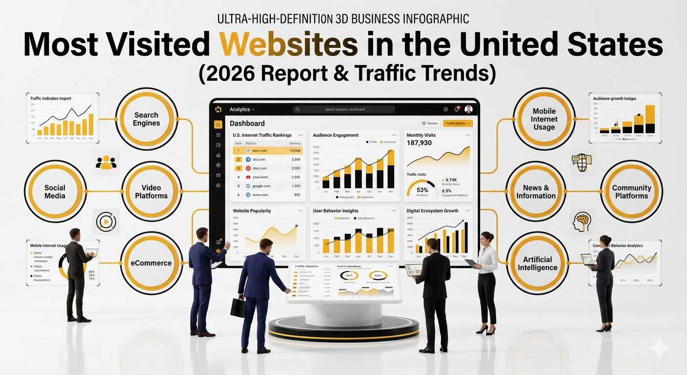 Most Visited Websites in the United States (2026)