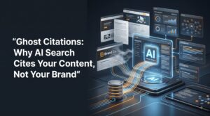 AI search ghost citations showing content being cited by AI while brand attribution disappears